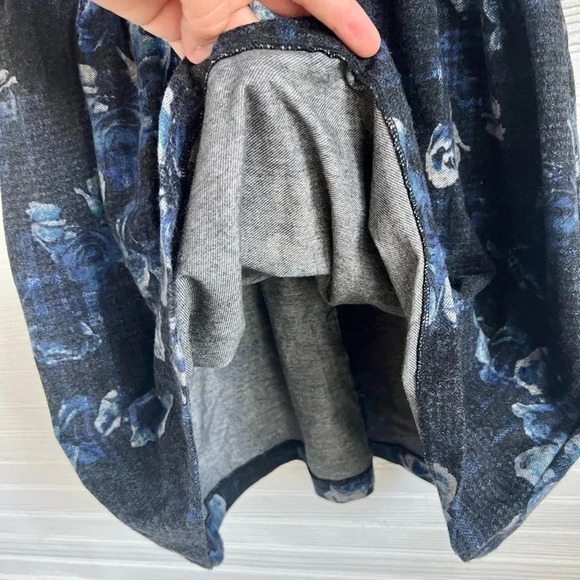 THAKOON by Design Nation Blue Plaid Floral Print Sleeveless Dress Size 6 - Picture 8 of 13